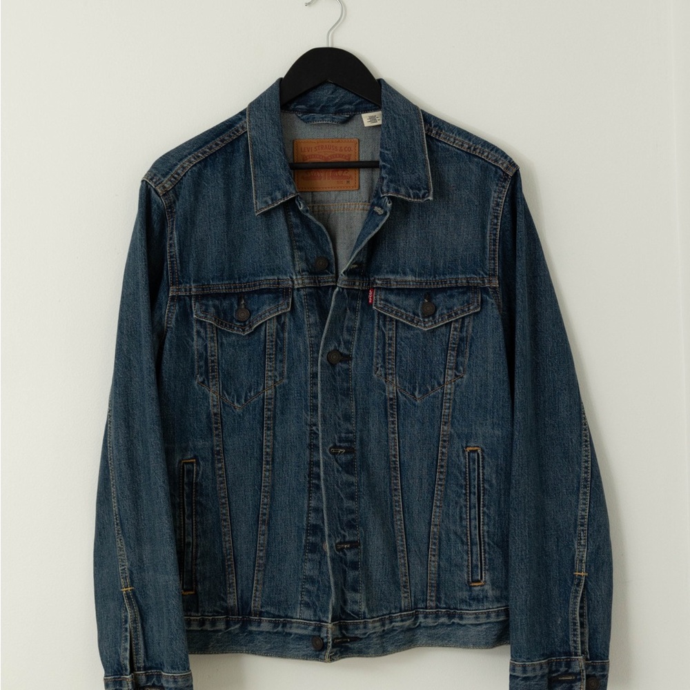 Levi’s Mens Trucker Jacket - Blue Denim